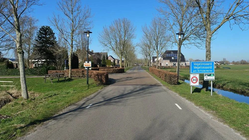 Vegelinsoord: Vegelinsoord bord zuid