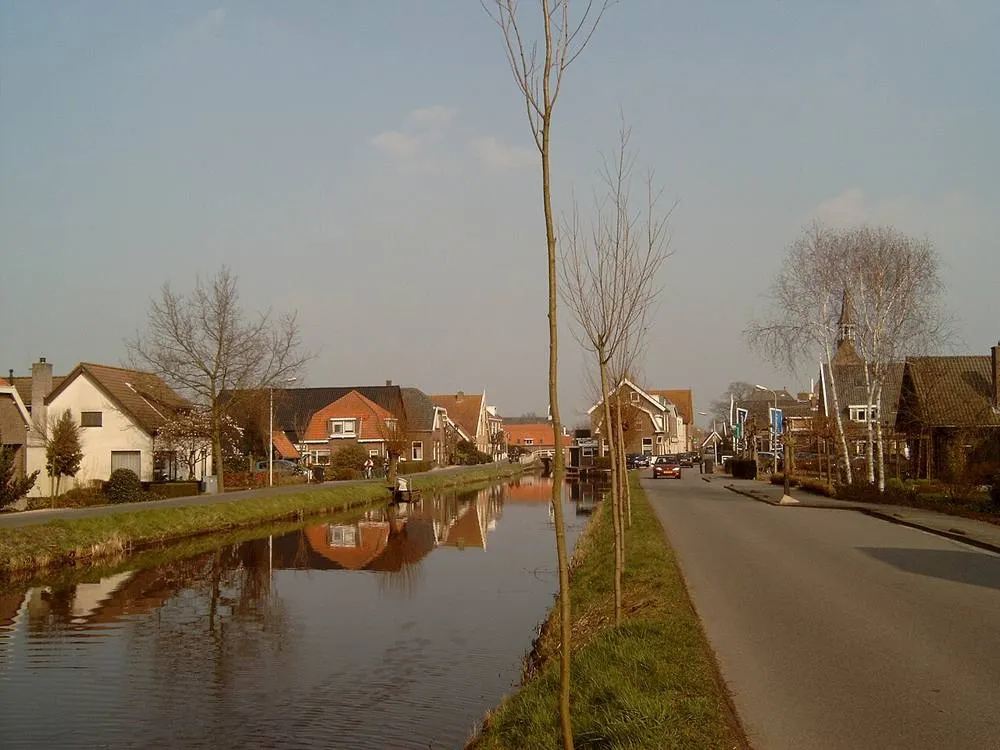 Molenaarsgraaf: Molenaarsgraaf, dorpszicht 2007-03-15 14.45